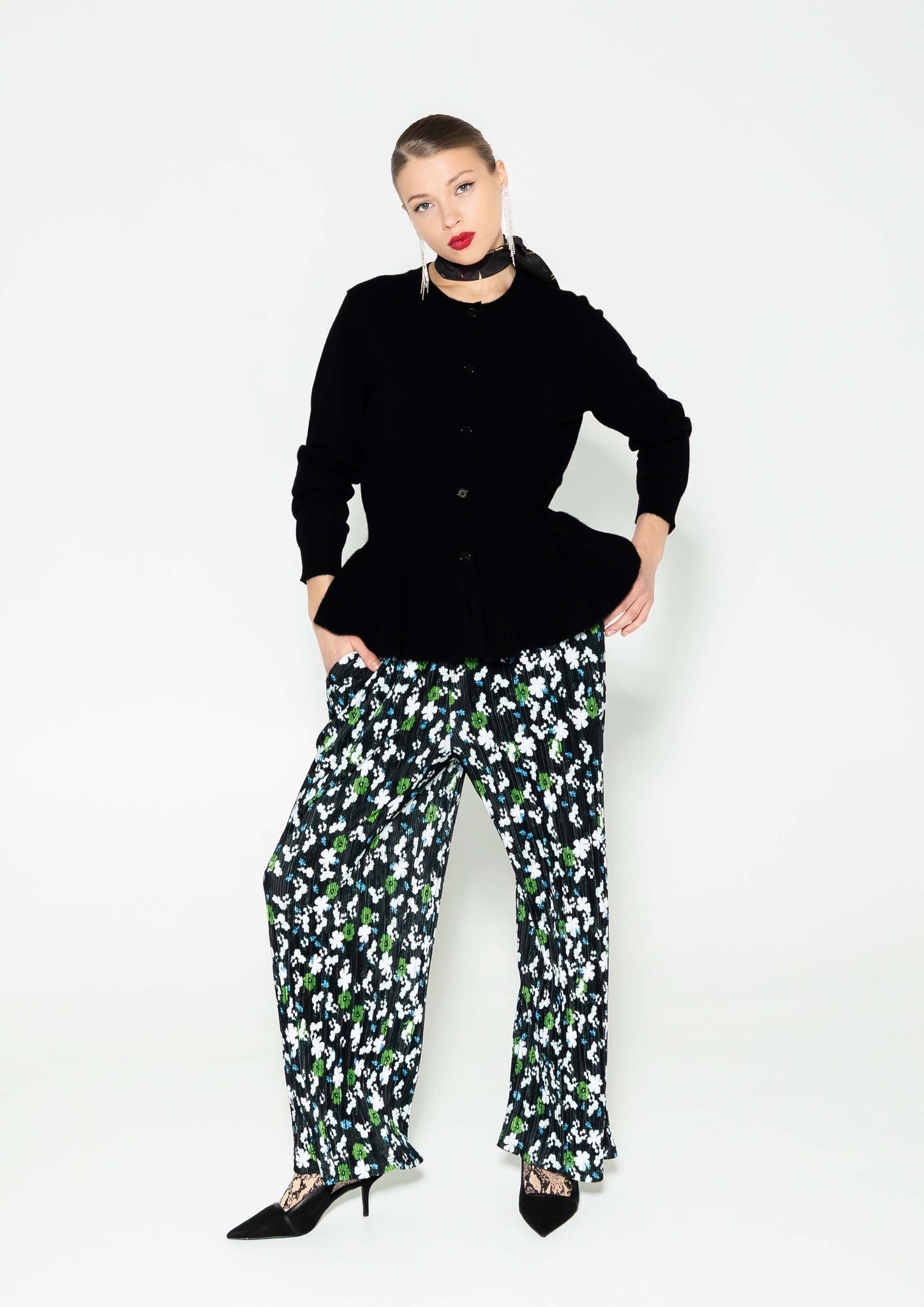 PIXIE cardigan/ black