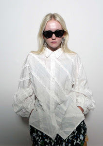 Flora Ruffled shirt / no 1